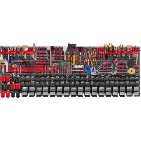 Kadax KADAX Werkzeugtafel Wand 232 x 78 cm, 176 Teile