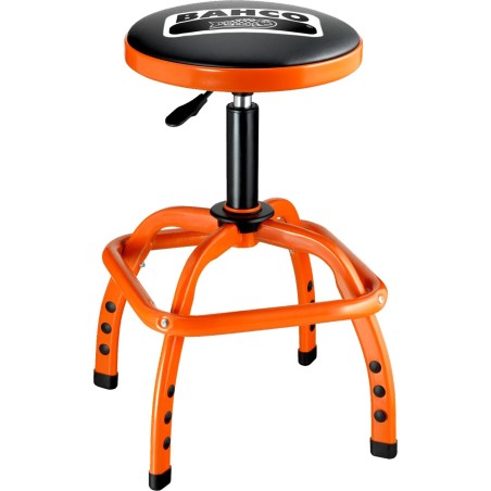 Bahco Verstellbarer Arbeitsstuhl 635–755 mm, Ø 355 mm, max. 136 kg