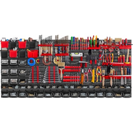 Kadax KADAX Werkzeugtafel Wand 174 x 78 cm, 100 Teile