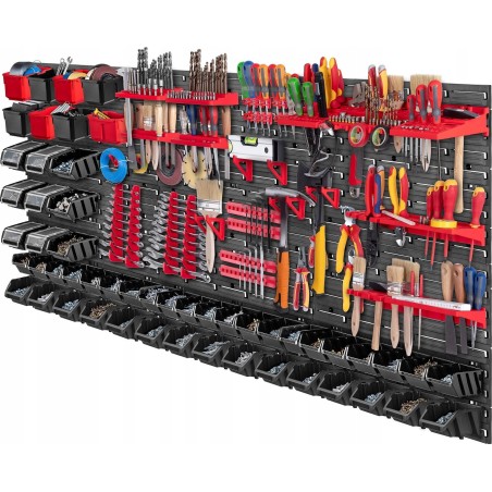 Kadax KADAX Werkzeugtafel Wand 174 x 78 cm, 100 Teile