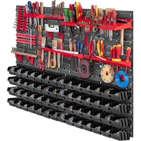 Kadax KADAX Werkzeugtafel Wand 116 x 78 cm, 81 Teile