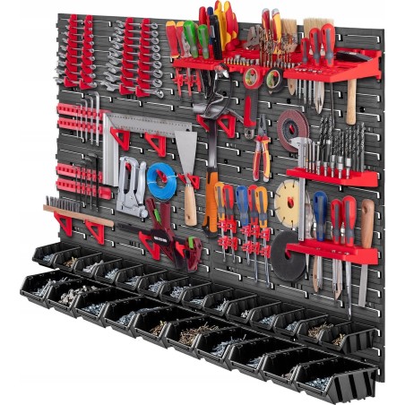 Kadax KADAX Werkzeugtafel Wand 116 x 78 cm, 67 Teile