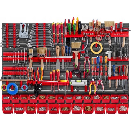 Kadax KADAX Werkzeugtafel Wand 116 x 78 cm, 70 Teile