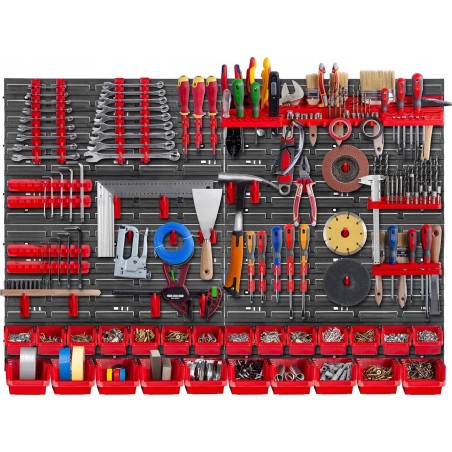 Kadax KADAX Werkzeugtafel Wand 116 x 78 cm, 67 Teile