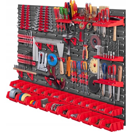 Kadax KADAX Werkzeugtafel Wand 116 x 78 cm, 67 Teile