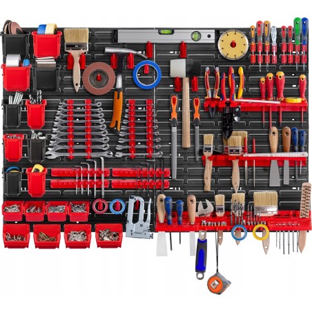 Kadax KADAX Werkzeugtafel Wand 116 x 78 cm, 61 Teile