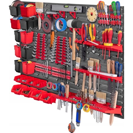 Kadax KADAX Werkzeugtafel Wand 116 x 78 cm, 61 Teile