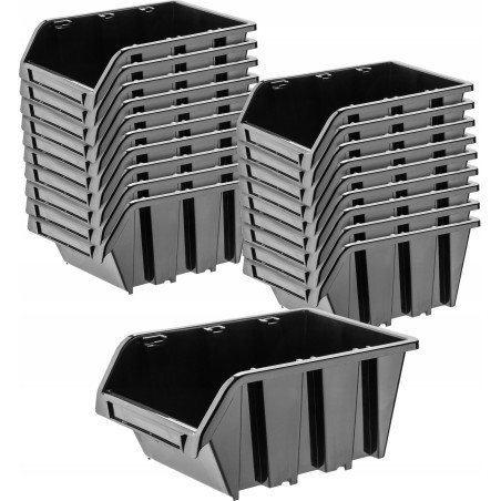 Kadax Behälter, Katzentoilette, Aufbewahrungsorganizer, 230 x 160 mm, 20 Stück