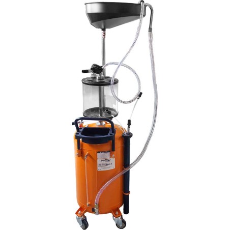 Neo Mobile pneumatische Öl-Absaug- und Sammelvorrichtung mit Kontrollbehälter