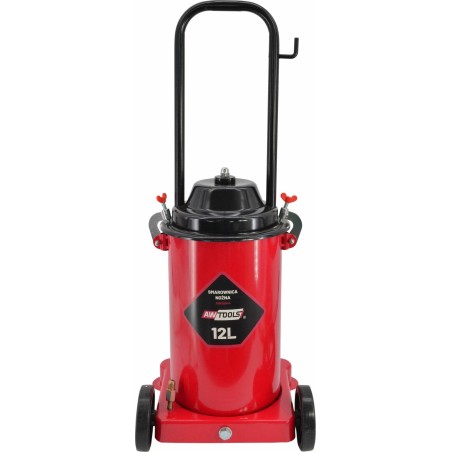 AWTools AW Fußbetätigte Abrollvorrichtung für 12-Liter-Behälter