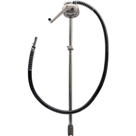 Yato Rotationspumpe für Kraftstoffe und Öl mit antistatischem Schlauch (100 cm) (YT-0715)
