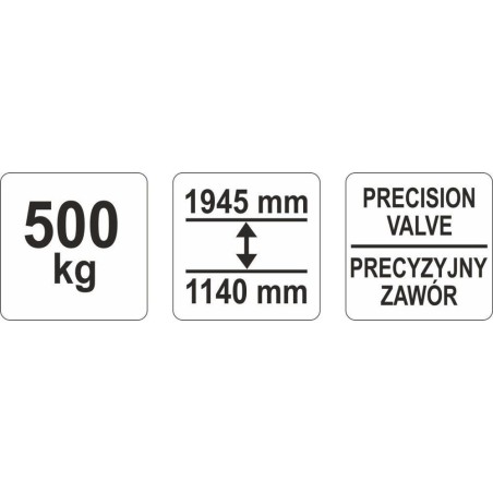 Yato Getriebehebezeug 0,5 t (YT-55600)