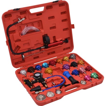 vidaXL 28-teiliges Kühlsystem-Druck- und Temperaturmessset (210534) – 210534