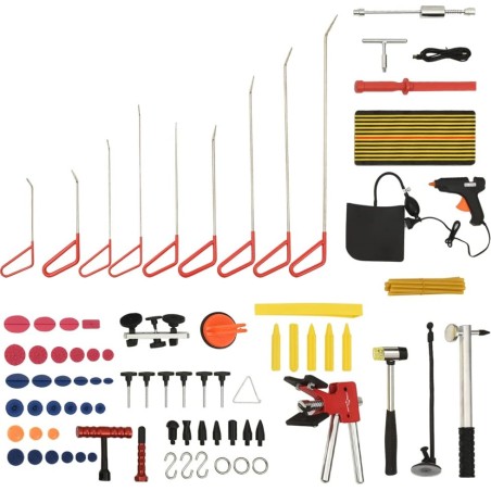 vidaXL 76-teiliges Set zum Ausbeulen von Karosseriebeulen