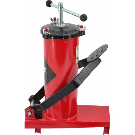 AWTools AW Fußbetätigte Abrollvorrichtung für 6-Liter-Behälter