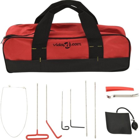 vidaXL 11-teiliges Werkzeugset zum Öffnen von Autotüren