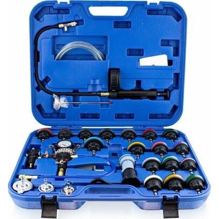 Bituxx Dichtheitsprüfer für Kühlsysteme mit 28 Anschlüssen