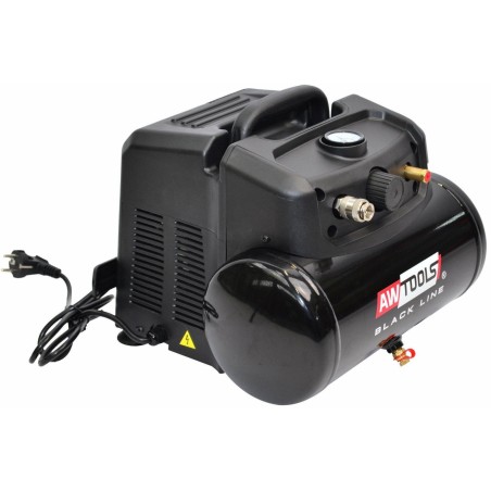 AWTOOLS Kompressor AC6 6 l, 1,5 PS, BLACK LINE