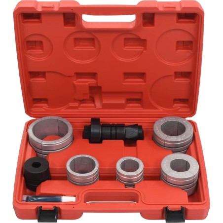 vidaXL Rohrspreizset, 8-teilig, Kohlenstoffstahl und Aluminium (210463)