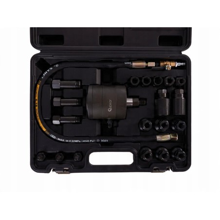 Pneumatischer Abzieher für Einspritzdüsen + Adapter (2)