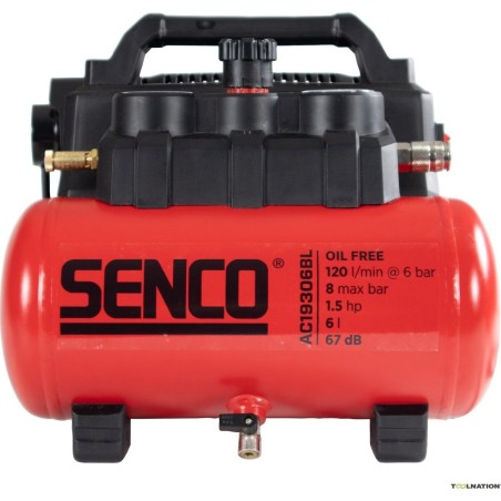 SENCO-Kompressor 6 l, AC19306BL, SENCO
