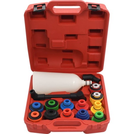 vidaXL 15-teiliges Set zum Nachfüllen von Motoröl (210478)