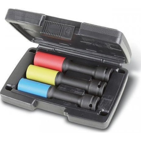 Beta Tools SCHLAGSTECKENSATZ FÜR ALUMINIUMFELGEN MIT POLYMERBESCHICHTUNG, 3-TEILIG