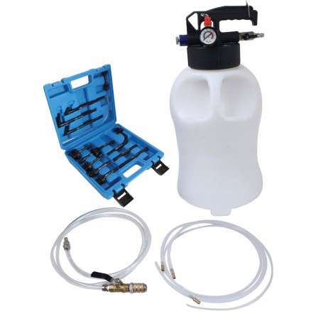 SATRA-Druckluftpumpe für Automatikgetriebeöl, 10 l