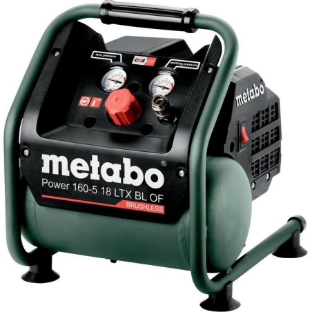 Metabo-Kompressor METABO ÖLFREIER KOFFERKOMPRESSOR POWER 160-5 18 LTX BL OF CARCASS MET601521850