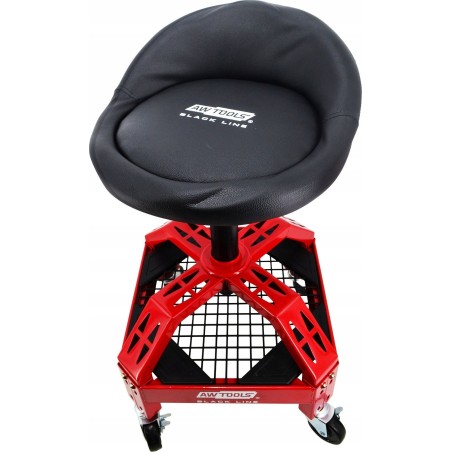 AWTools AWTOOLS VERSTELLBARER WERKSTATZSTUHL BLACK LINE