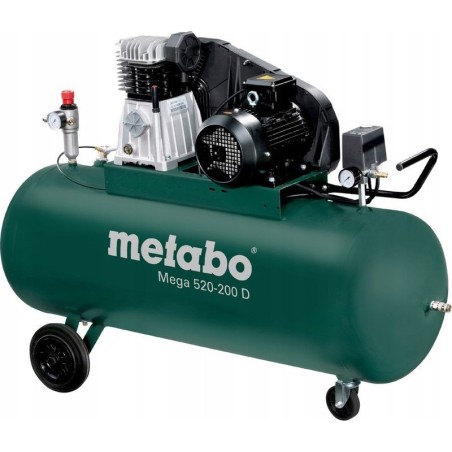 Metabo 3-Phasen-Kolbenkompressor Mega 520-200 D
