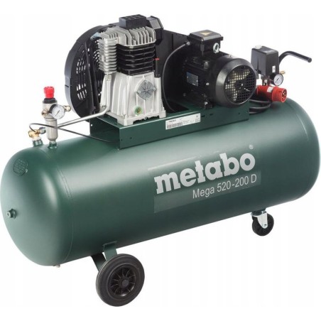 Metabo 3-Phasen-Kolbenkompressor Mega 520-200 D