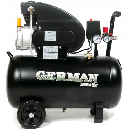 Kompressor GERMAN 50 l, 8 bar, 220 l/min + Rücklauf