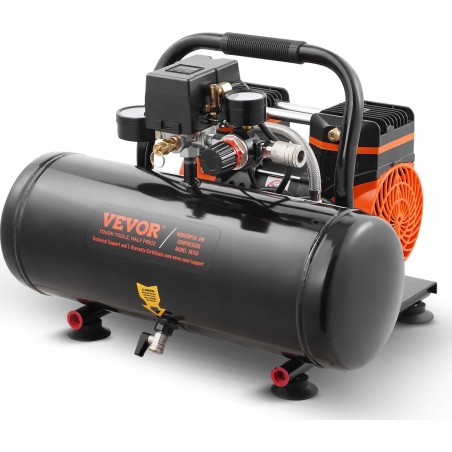 Tragbarer Luftkompressor, 860 W, 8 l