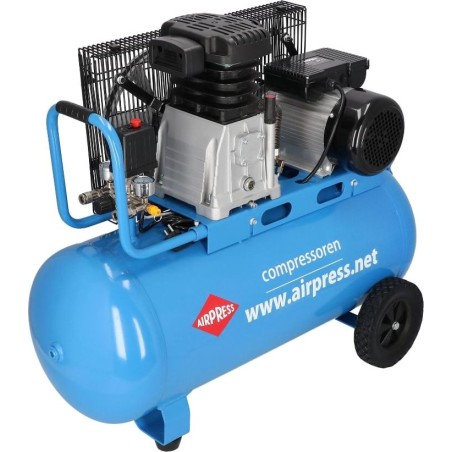Airpress-Kompressor HL 340-90, 10 bar, 90 l (36844-E)