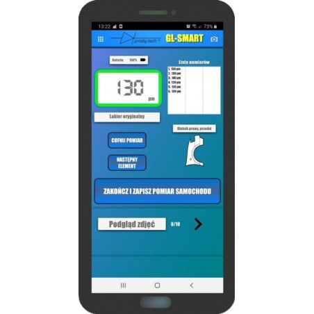 Prodig-Tech Lackdickenmessgerät für Fahrzeuge GL-SMART-2 Prodig-Tech