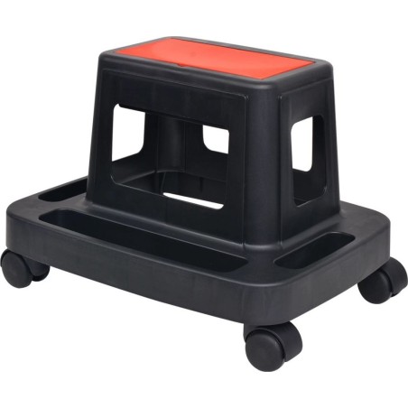 vidaXL VidaXL Werkstatt-Hocker mit Stauraum und Rollen, 150 kg