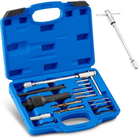 MSW Set für abgebrochene Glühkerzen und zur Reparatur von Gewinden – 16-teilig