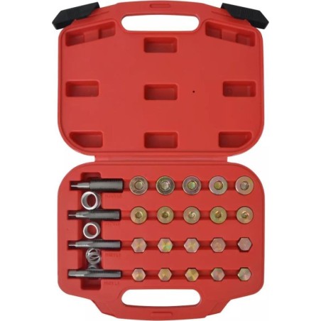 vidaXL Reparaturset für Ölverschlussschrauben, 63-teilig