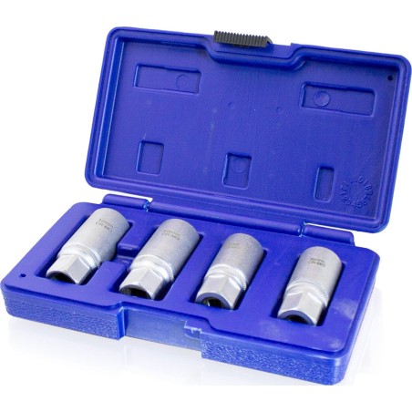 Bituxx Aufsätze für abgebrochene Schrauben und Stifte, 6–12 mm, 4-teilig