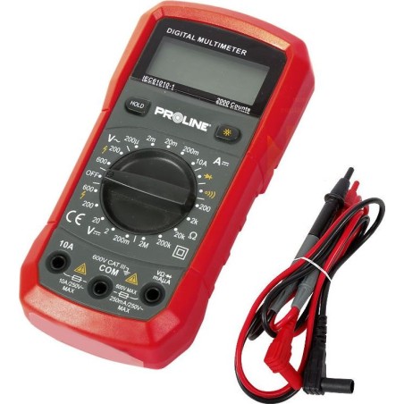 Pro-Line UNIVERSALMESSGERÄT 600 V, CE, PROLINE