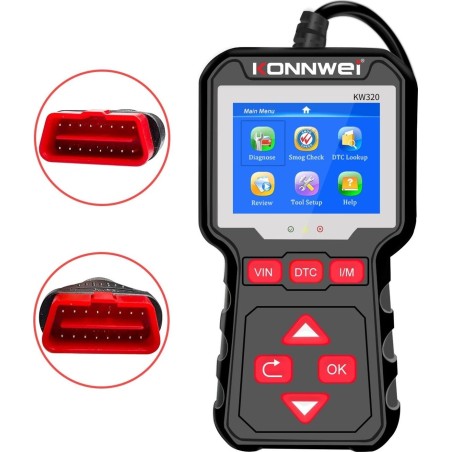 Konnwei Diagnosegerät, OBD2-Scanner Konnwei KW320
