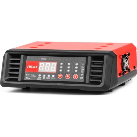AMiO Stationärer Digital-Laderegler 10 A, 6 V, 12 V, amio-04056