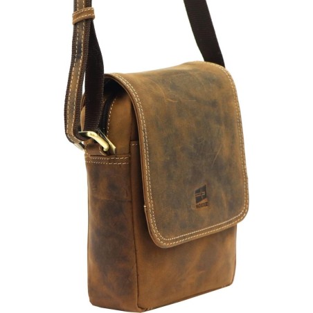 Nordee Herren-Gürteltasche aus Naturleder Nordee MSD-03 GM04 NoSize