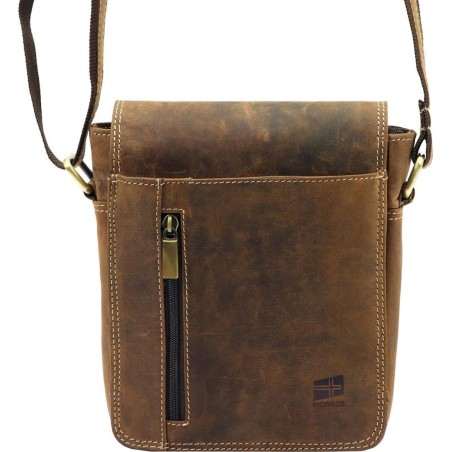 Nordee Herren-Gürteltasche aus Naturleder Nordee MSD-03 GM09 NoSize