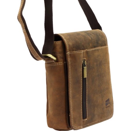 Nordee Herren-Gürteltasche aus Naturleder Nordee MSD-03 GM09 NoSize