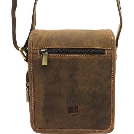 Nordee Herren-Gürteltasche aus Naturleder Nordee MSD-03 GM10 NoSize