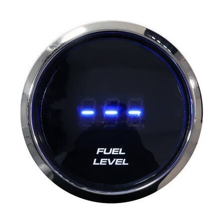 Auto Gauge STP3-Anzeige 52 mm – Kraftstoffstand 240–33 Ω