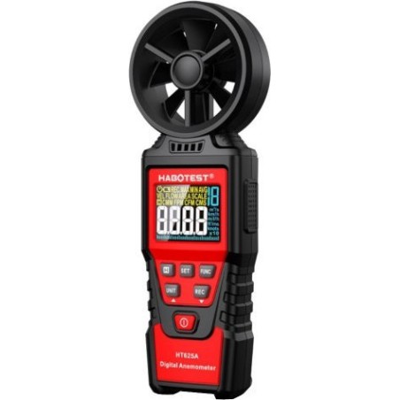 КиКо Windmesser (Windgeschwindigkeitsmessung, Temperaturmessung) – LCD-Display