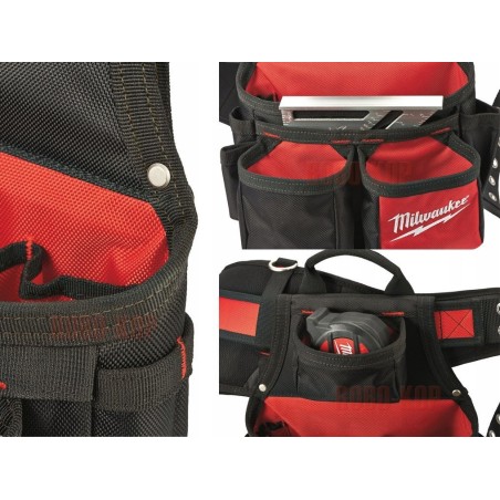 Milwaukee MILWAUKEE-Werkzeuggürtel mit Tragegurt.